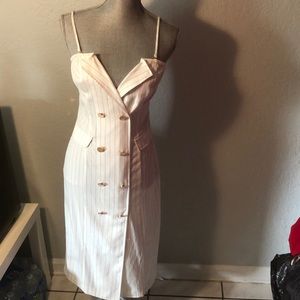 White Midi Sailor Dress